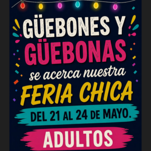 FERIA CHICA ADULTOS 2026